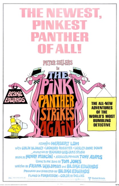 The Pink Panther Strikes Again (1976) poster