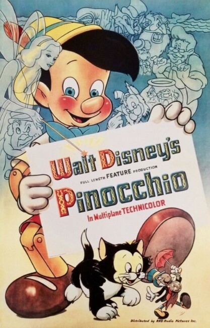 Pinocchio (1940) poster