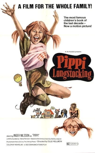 Pippi Longstocking (1969) poster
