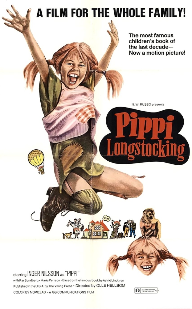 Pippi Longstocking (1969) poster