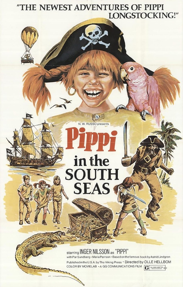 Pippi in the South Seas (1970) poster