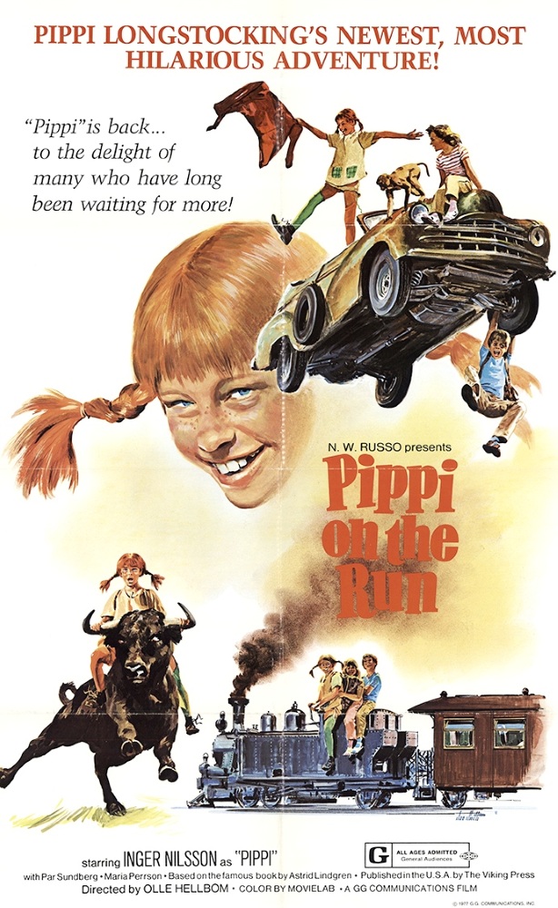 Pippi on the Run (1973) poster