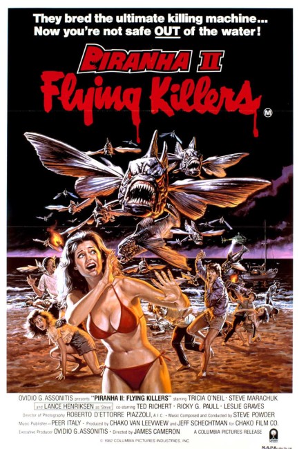 Piranha II: Flying Killers (1981) poster