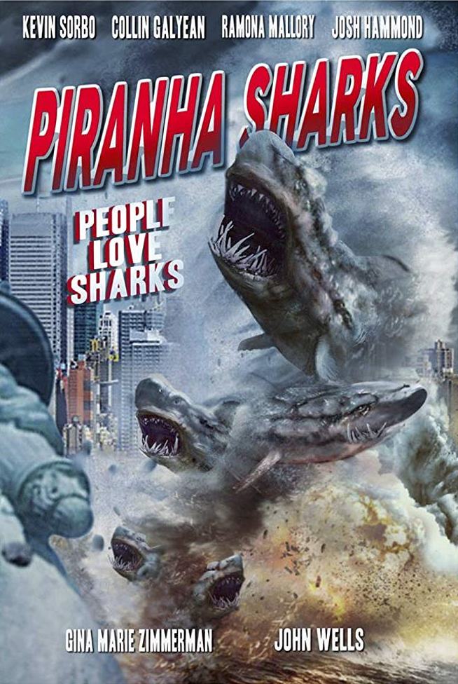 Piranha Sharks (2016) poster