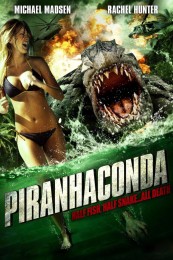 Piranhaconda (2012) poster