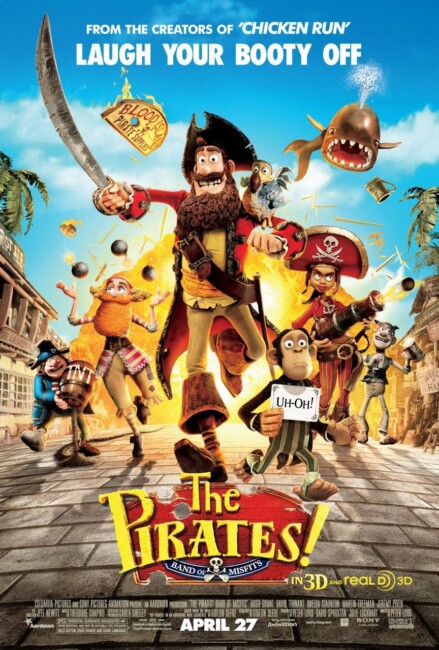 The Pirates! Band of Misfits (2012) poster