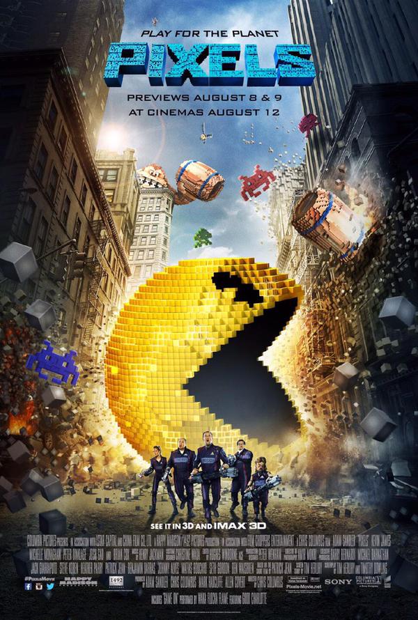 Pixels (2015) poster