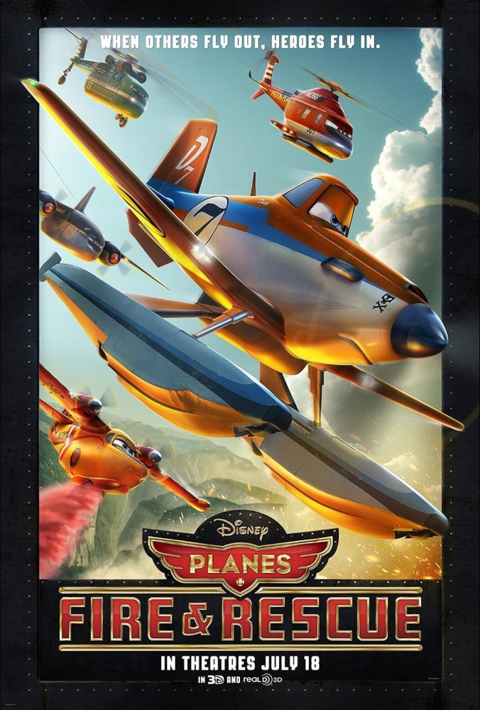 Planes: Fire & Rescue (2014) poster
