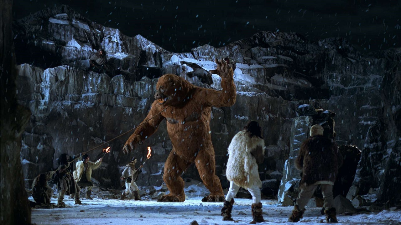 The Yeti in the Himalayas in The Primevals (2023)