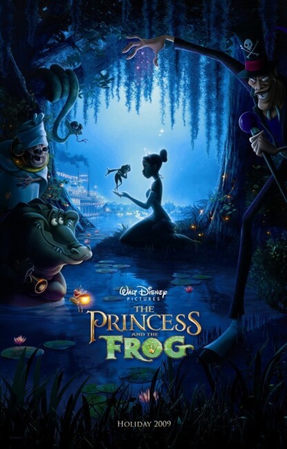 The Princess and the Frog (2009) poster
