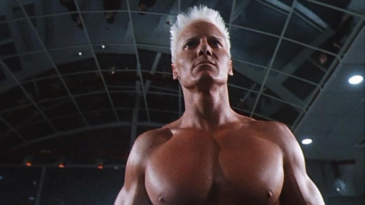 Frank Zagarino as the android terrorist in Project Shadowchaser II (1994)