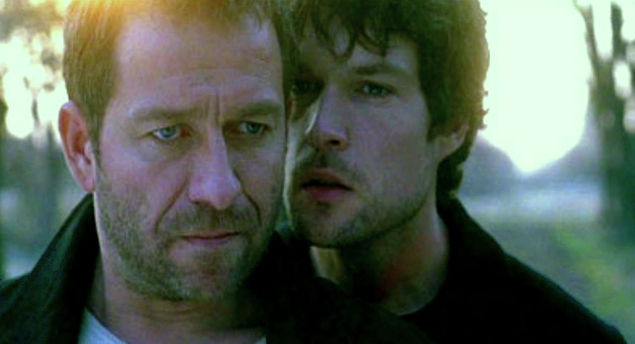 Sean Pertwee and John Light in The Prophecy: Uprising (2005)