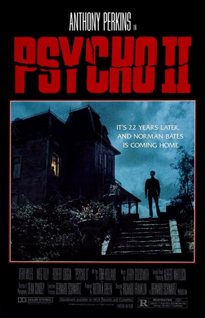 Psycho II (1983) poster
