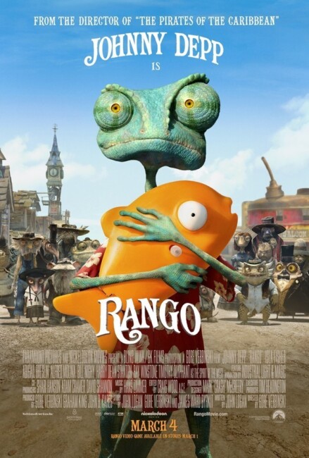 Rango (2011) poster