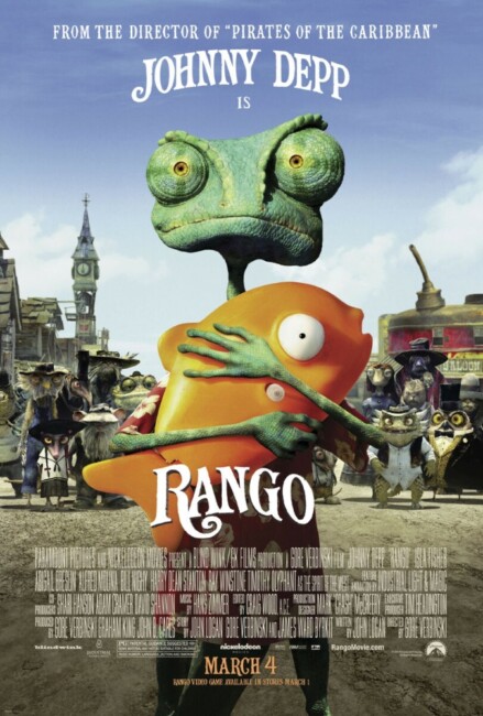 Rango (2011) poster