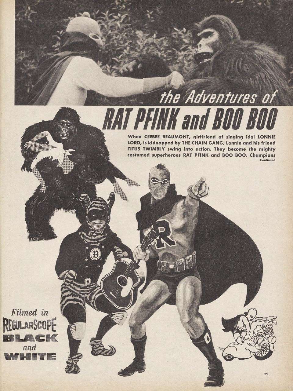 Rat Pfink a Boo Boo (1965) poster