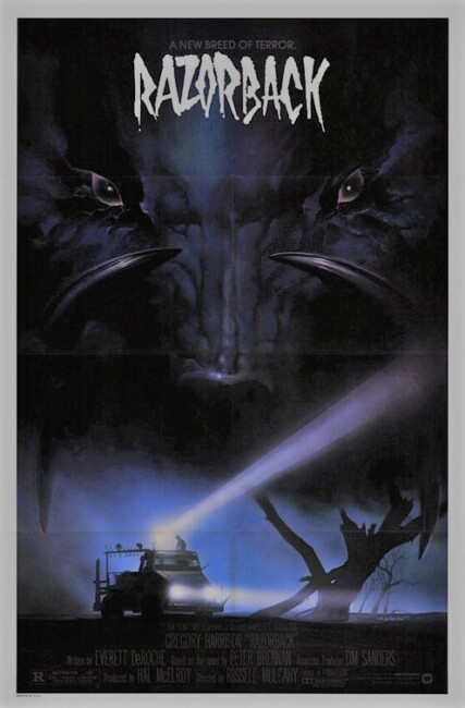 Razorback (1984) poster