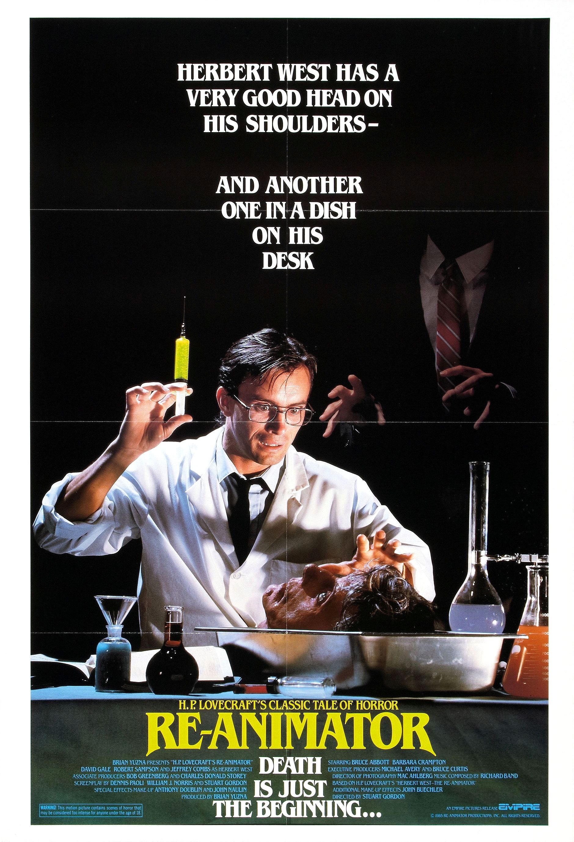 Re-Animator (1985) - Moria Re-Animator (1985) - Moria