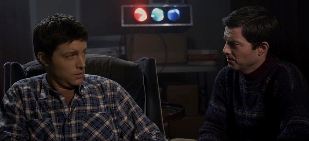 Conal Byrne and clone in The Reconstruction of William Zero (2014)