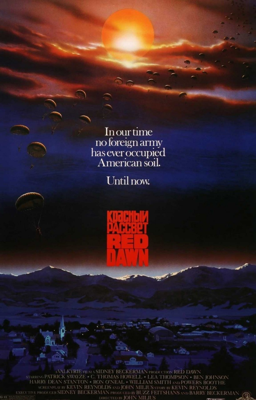 Red Dawn (1984) poster