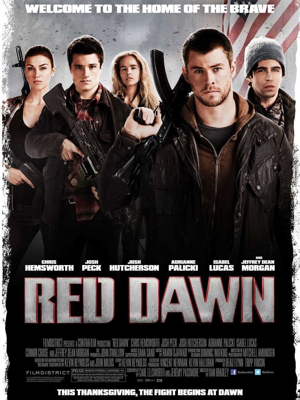 Red Dawn (2012) poster