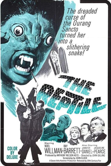 The Reptile (1966) poster