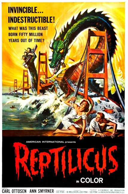 Reptilicus (1961) poster