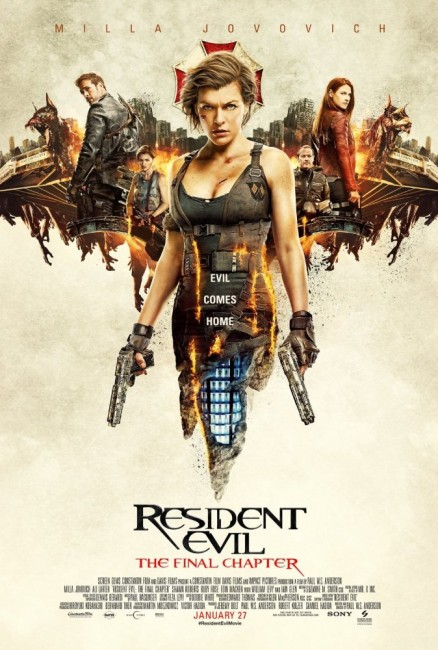 Resident Evil: The Final Chapter (2016) poster
