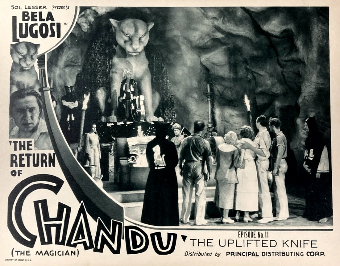 The Lemurian temple in The Return of Chandu (1934)