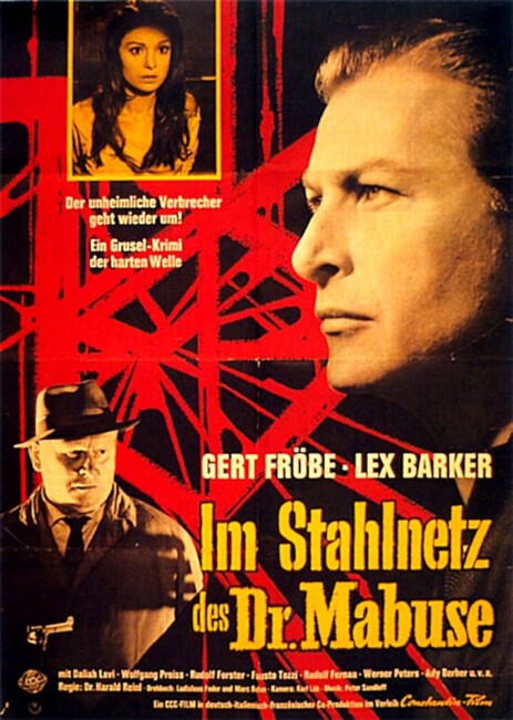 The Return of Dr Mabuse (1961) poster