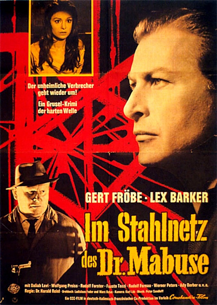 The Return of Dr Mabuse (1961) poster
