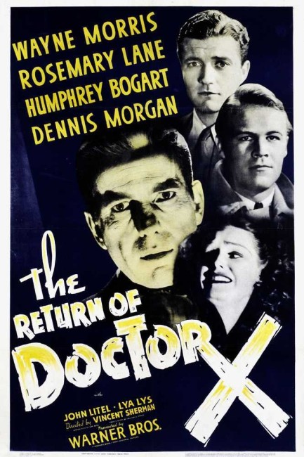 The Return of Dr X (1939) poster