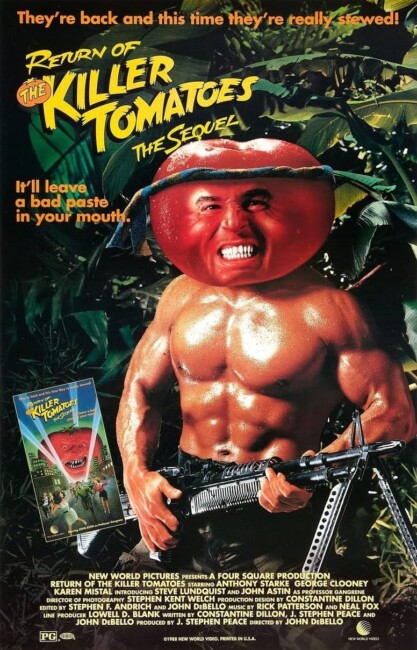 Return of the Killer Tomatoes! (1988) poster