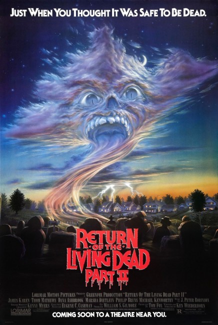 Return of the Living Dead Part II (1988) poster