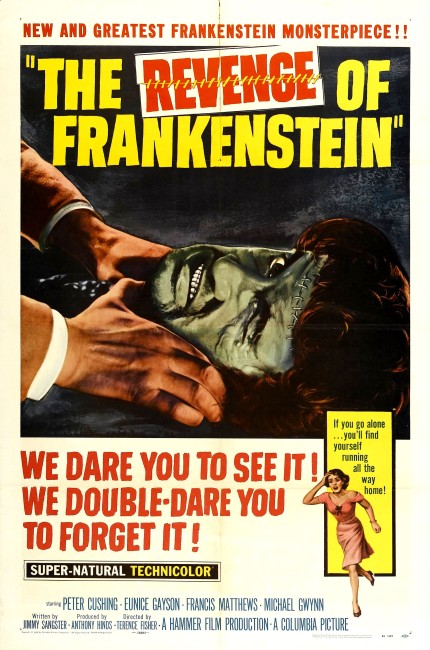 The Revenge of Frankenstein (1958) poster