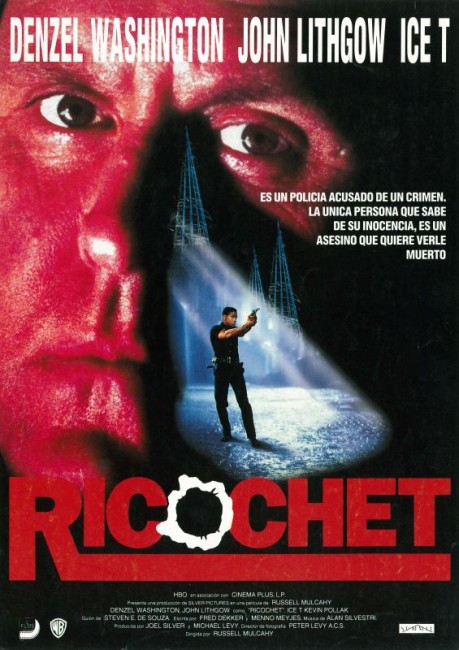 Ricochet (1991) poster