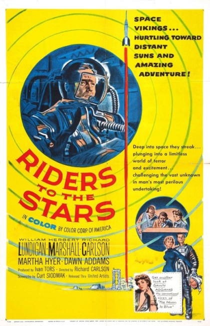Riders to the Stars (1954) poster