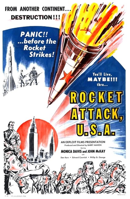 Rocket Attack U.S.A. (1958) poster