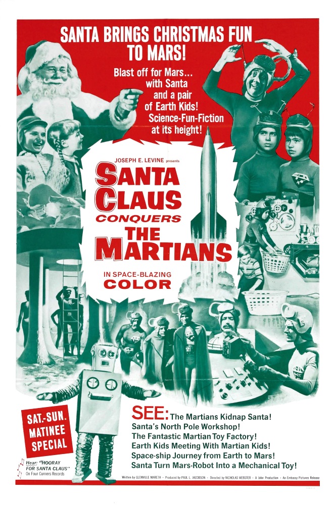 Santa Claus Conquers the Martians (1964) poster