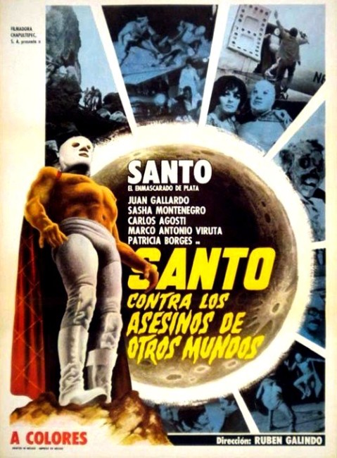 Santo in Killers From Other Worlds (1971) poster