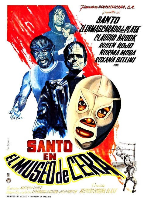 Santo in the Wax Museum (1963) poster