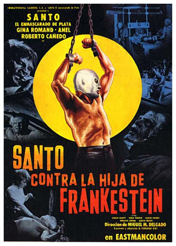 Santo vs Frankenstein's Daughter (1972) poster