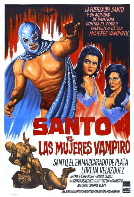 Santo vs the Vampire Women (1962) poster