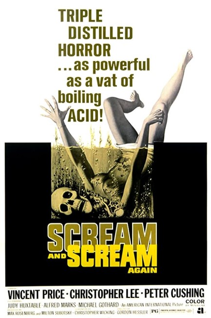 Scream and Scream Again (1970) poster