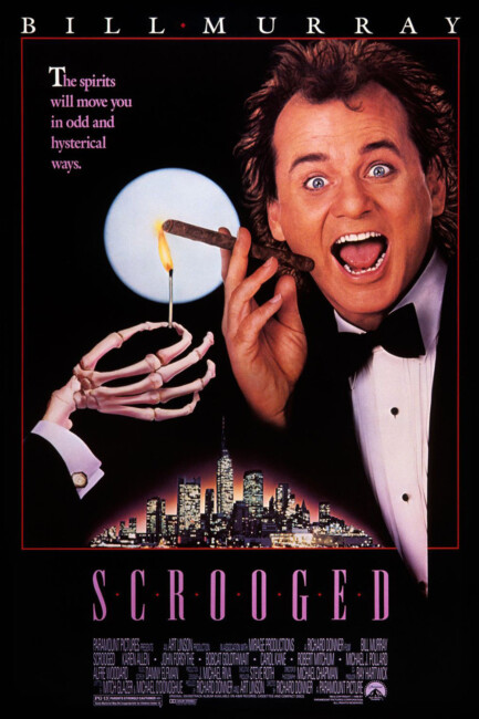 Scrooged (1988) poster