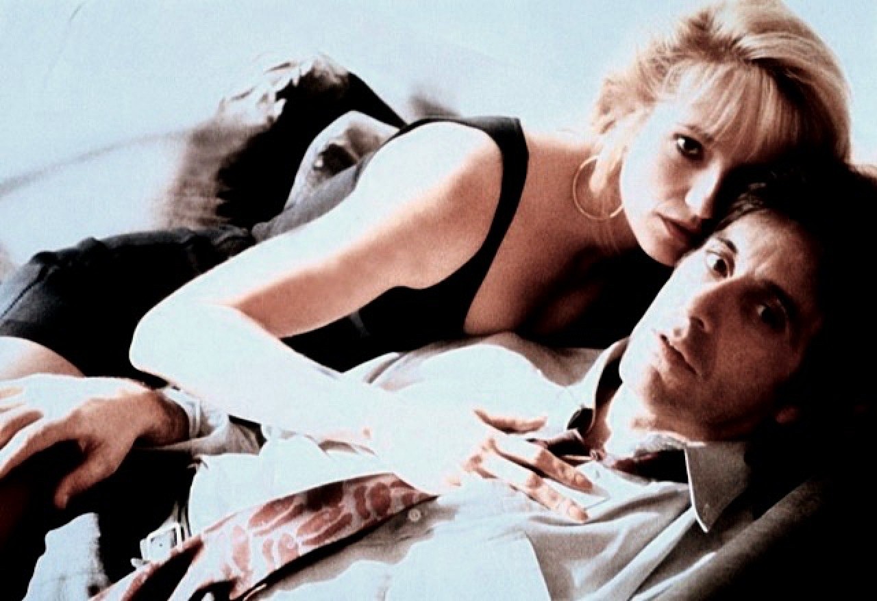 Ellen Barkin and Al Pacino in Sea of Love (1989)