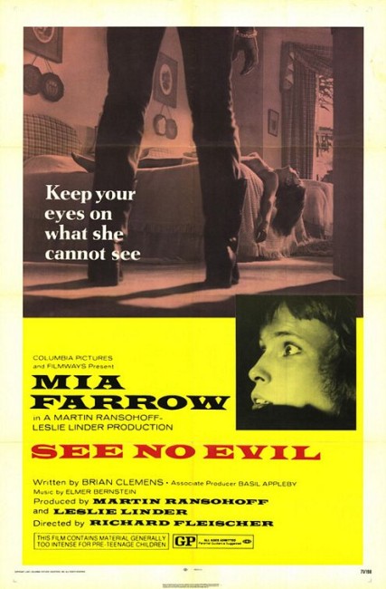 See No Evil (1971) poster