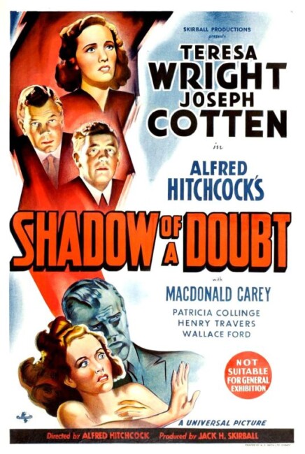 Shadow of a Doubt (1943) poster