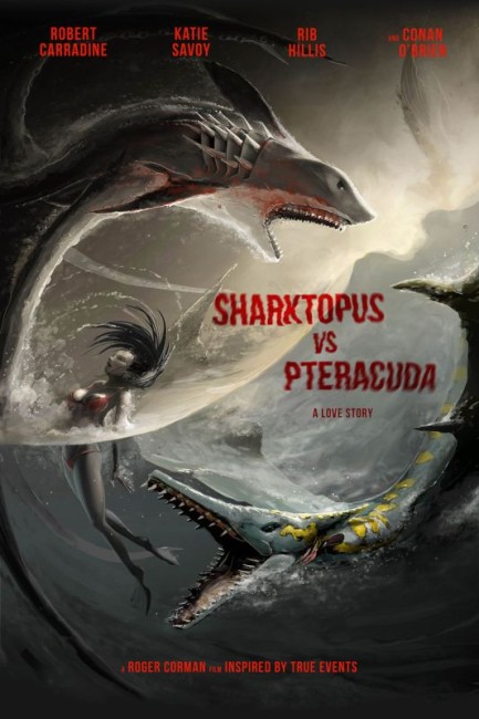 Sharktopus vs Pteracuda (2014) poster