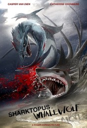 Sharktopus vs Whalewolf (2015) poster